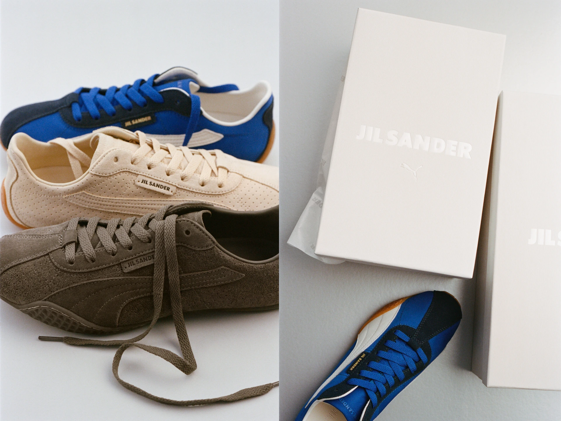 Jil Sander x PUMA K-Street สนีกเกอร์ทั้ง 3 สี