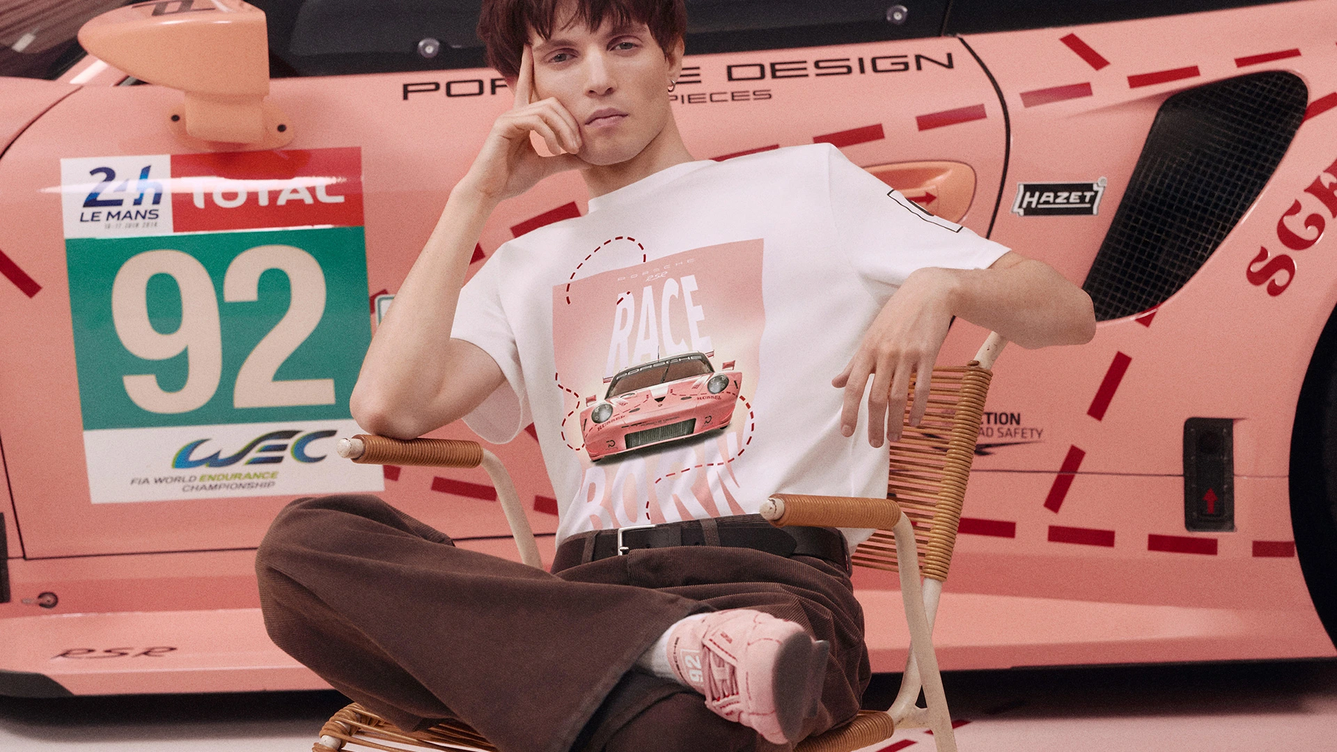 Fashion Industry News: Guess Taps Hyunjin for Spring Campaign, H&M’s Spring 2026, Towson University’s UStore, Scot Louie Curates for SHEIN, New York Liberty Official Sunglass Partner, "Pink Pigs" Racing Livery, TOMMY JEANS Spring 2026, Nike Unveils 2026 Federation Kits, Bershka’s OUT OF CORE Line & Carolina Herrera Spring 2026 Collection 23 puma media hub article racing pink porsche img 04
